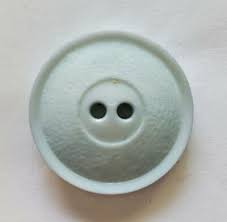 Round Plastic 2 Hole Seafoam 1 dozen (12) Vintage Buttons ...