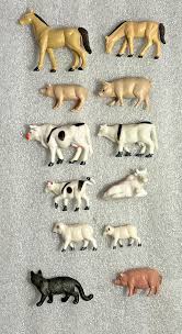 JARU Farm & Wildlife Animals 10 Toys + 2 Bonus Items • 12 Total! Minatures | eBay