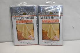 Better Home Tablecloth Protector Window Clear Vinyl Size 60" x 90" Lot Of 2 | eBay