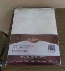 NEW Judaica Majestic Giftware Tablecloth + Matching Challah Cover 60"X144" | eBay