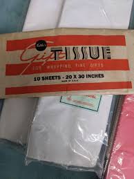 Vintage Christmas Gift Tissue Paper Assortment 8 packs | eBay