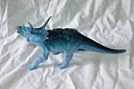 Ankyo Blue Triceratops Dinosaur Toy | eBay
