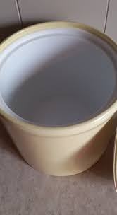 Georges Briard Ice Bucket Mid Century Yellow Vinyl Lucite ...