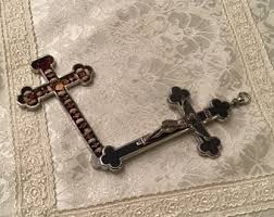 Antique Catholic Priest's 19 Saints Jewels Relics Pectoral ...