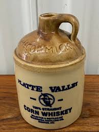Vintage McCormick Platte Valley Corn Whiskey Jug | eBay