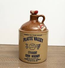 Vintage McCormick Platte Valley Straight Corn Whiskey Jug ...
