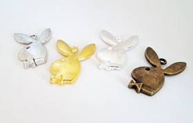 A0719P - Charms Pendants Rabbit Silver Gold Bronze / Silver ...