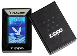 Playboy Dream Diving Design Blue Matte Windproof Lighter – Zippo USA