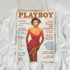 January 1990 Playboy Magazine - Vintage Bunnies