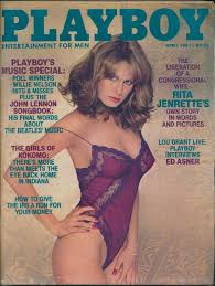 PLAYBOY MAGAZINE APRIL 1981 Rita Jenrette Ed Asner John ...