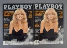 Sold at Auction: 1991-1992 Playboy Magazines W/ 2 Cases