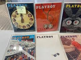 Sold at Auction: 1957 Playboy Magaines complete set of 12