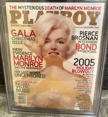 Playboy December Vol 52 #12 2005 Marilyn Monroe Rachel Veltri Graded CGC 8.5 | eBay