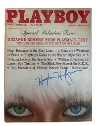 Sold at Auction: Hugh Hefner Signed February 1980 Playboy ...