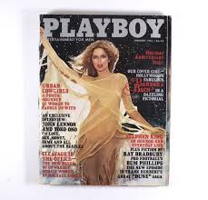 January 1981 Playboy Holiday anniversary issue, Stephen King ...