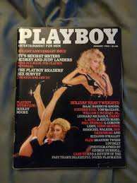 Playboy January 1983 Playmate Lonny Chin, Judy & Audrey ...