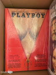 Box of vintage Playboy magazines Auction | Estate 360