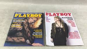 Sold at Auction: Vintage Playboy Magazines from the 1980s