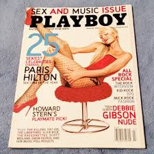 paris hilton Debbie Gibson playboy magazine march 2005 great ...