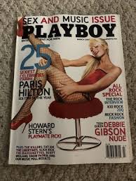 PLAYBOY Magazine - Paris Hilton - March 2005 - Centerfold ...