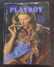 Sold at Auction: Hugh Hefner Signed Playboy Magazine ...