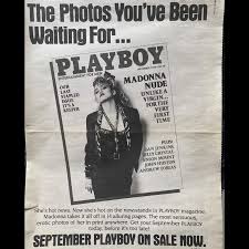 Full-Page Advertisement for Playboy Magazine issue of ...