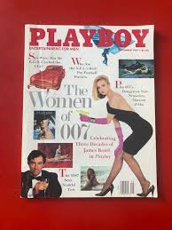 PLAYBOY MAGAZINE - SEPTEMBER 1987 ***WOMEN OF 007 - JAMES ...