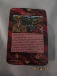 AUSTRALIA NEW WORLD ORDER ILLUMINATI CARD RARE NOT PLAYED WITH | eBay