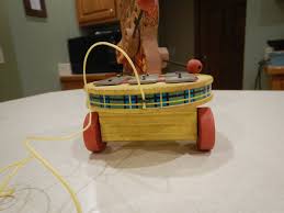 VINTAGE FISHER PRICE 1964 TEDDY ZILO XYLOPHONE PULL TOY | eBay