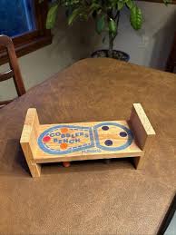 VINTAGE PLAYSKOOL WOODEN Cobblers Work Bench - With 6 Pegs ...