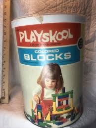 Vintage Playskool Colored Blocks | eBay
