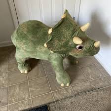 Playskool Kota Triceratops Animatronic Interactive Sit-On ...