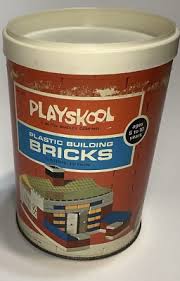 Playskool Plastic Building Bricks 157 Pieces Complete Milton Bradley 1970 | eBay Australia