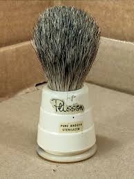 Vintage Plisson Shaving Brush - Natural Pure Badger Bristles ...