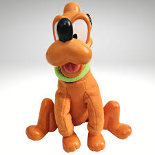 Vintage Applause Disney Playmates Pluto Standing Doll Plush ...