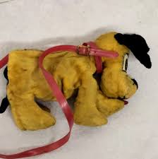 Pluto Purse By Gund Stuffed Plush Walt Disney 1950's Vintage ...