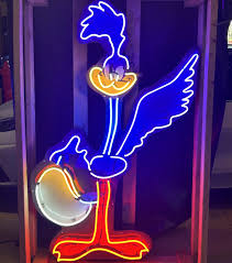 No Reserve: Neon Road Runner Sign for sale on BaT ...