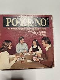Vintage POKENO Po-Ke-No Poker Keno Game 12 Board Set 70s US ...