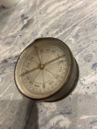 Antique c1870 Brass James W. Queen & Co. Surveyor Compass Barometer Instrument | eBay Australia