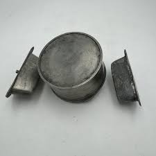 Early Dutch Pewter Inkwell - Beck's Antiques & Books