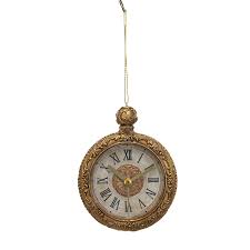 Vintage Pocket Watch - Ornament – Violets & Cream