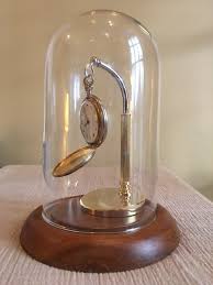 Pocket Watch Display Dome - 4" x 7" with Brass Half Arch ...