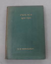 Poems,: 1920-1921 by Monsarrat, K. W.: Good Hardcover (1922 ...
