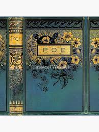 Edgar Allan Poe old Victorian book cover" Tote Bag for Sale by classicalweasel | Redbubble