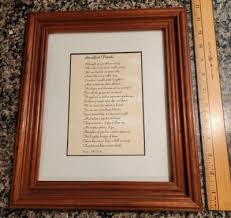 Steadfast Friends" Original Poem 10"x12" Matted Photo Frame ...
