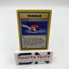 Poke Ball 64/64 (NM, Pokemon Card, Vintage , Jungle, 1999 ...