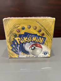 Pokemon Base Set 1st Edition Booster Box | eBay