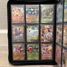 Pokemon Card Binder Collection Lot Charizard ex, Mewtwo ex ...