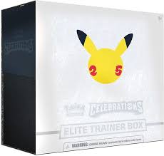 Pokemon Celebrations 25th Anniversary Elite Trainer Box ...