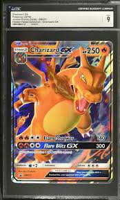 Pokemon Hidden Fates Charizard GX SM211 JUMBO OVERSIZED CGC ...